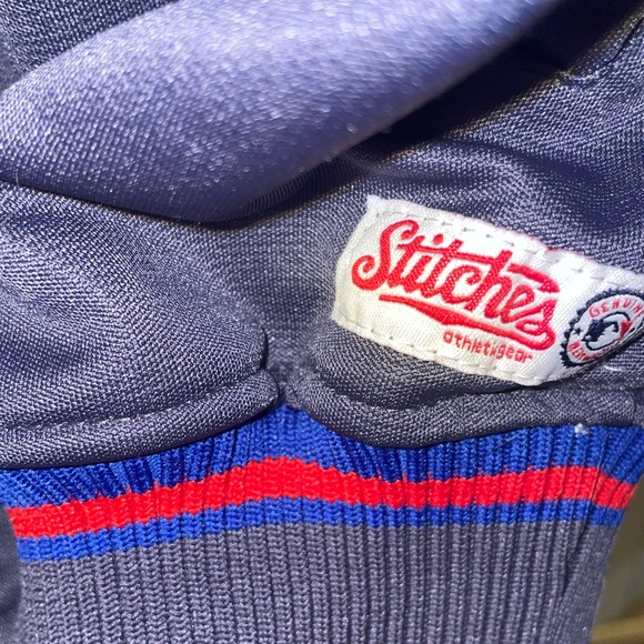 Stitches Chicago Cubs Men’s Jacket Size Small Grey/Blue - Picture 5 of 5